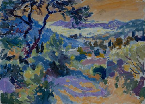 The Path to the Sea - Early Evening I (HG1093) Oil on Board 16