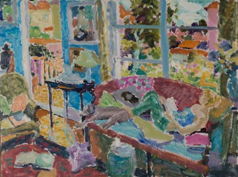 The Sitting Room (HG1127) Oil on Board 22.75