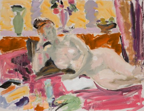 Study of a Resting Figure II (HG1137) Oil on Canvas 20