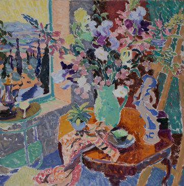 Memories of Pienza I (HG1138) Oil on Canvas 42