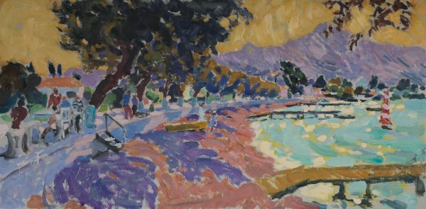 The Promenade (HG1148) Oil on Canvas 24