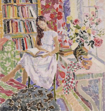 Corner of the Studio, Autumn Afternoon (HG1012) Oil on Canvas 36