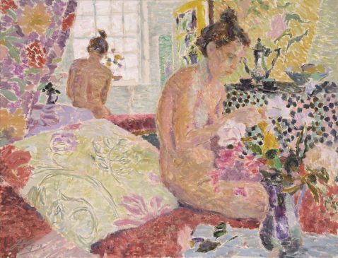 Young Girl Sitting, Fading Light, Autumn Afternoon II (HG1021) Oil on Canvas 32