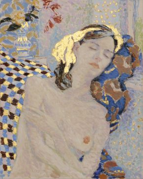 A Pilgrim Soul (HG1022) Oil & Gold Leaf on Canvas 30