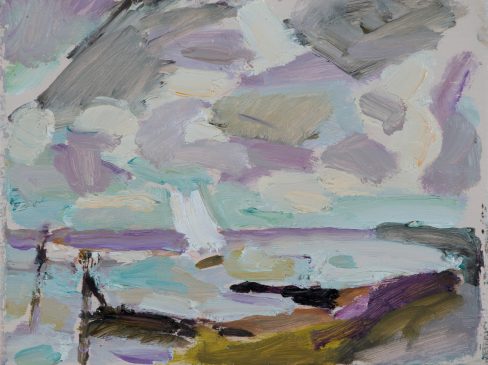 Breezy Afternoon, The Debden (HG1117) Oil on Board 6