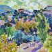 View to the Hills, Andalucia (HG1205) Oil on Board 15