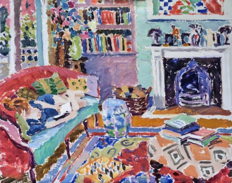 Reading for Pleasure (HG1240) Oil on Canvas 24