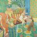 Evie & Loll - in the Garden (HG669) Oil on Canvas 42