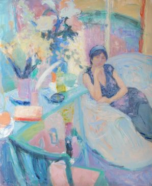 Time and Reflection IV (HG686) Oil on Canvas 46