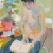 The Short Story - Jordana Reading (HG708) Oil on Canvas 26
