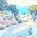 The Path to the Town (HG765) Oil on Board 15