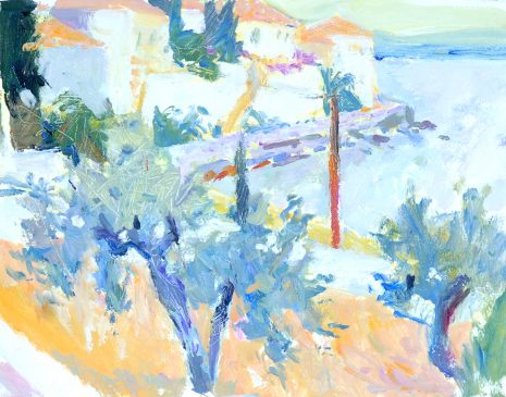 View from the Monastery (HG770) Oil on Board 12