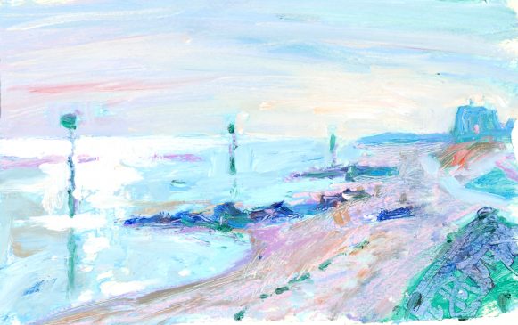 North Sea, November (HG777) Oil on Board 7