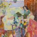 Summer Light, Studio Interior, Nathalie Sleeping (HG797) Oil on Canvas 60