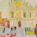 The Ospedale Civile, Venice, Winter Morning (HG816) Oil on Gessoed Board 11