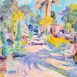 Tresco Garden, Easter (HG837) Oil on Board, 15