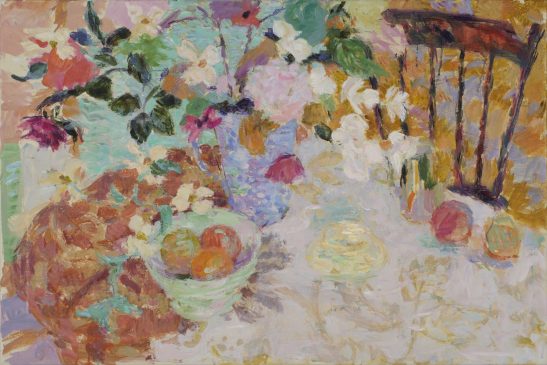 Still Life with Oranges, Late Summer Afternoon (HG905) Oil on canvas 24