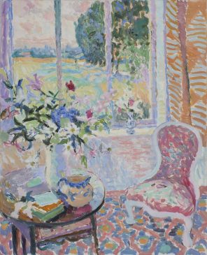 Summer Through the Window (HG927) Oil on canvas 42