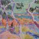 Mediterranean Trees (HG930) Oil on board 11