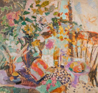 The Table by the Window (HG984) Oil on Canvas 30