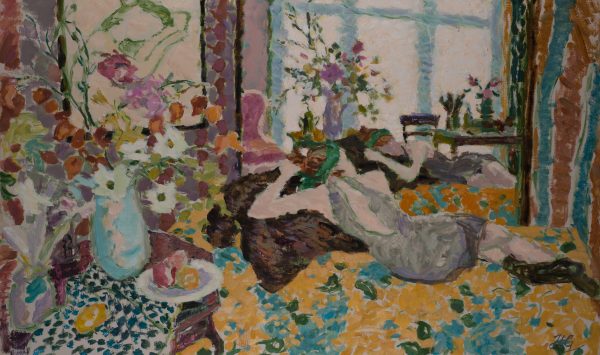 Pascale in Reflection (HG1110) Oil on Canvas 30