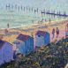 The Beach from North Parade, Southwold (HG210) Oil on Canvas 24