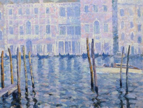 Misty Morning, Grand Canal (HG218) Oil on Canvas 20