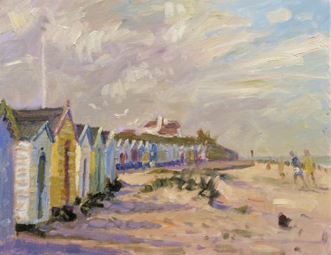 Windy Afternoon, Southwold (HG225) Oil on Canvas 14