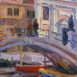 Canal Bridge, Venice (HG236) Oil on Board 15