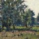 Willows on the Marshes, Mendham (HG244) Oil on Board 11.5
