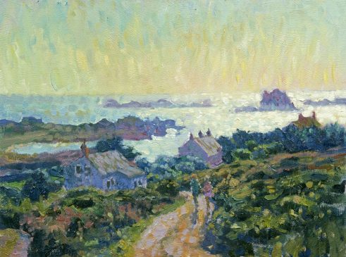 The Path to Hell Bay (HG245) Oil on Board 11.5