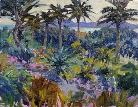 Tresco Abbey Gardens (HG254) Oil on Canvas 14