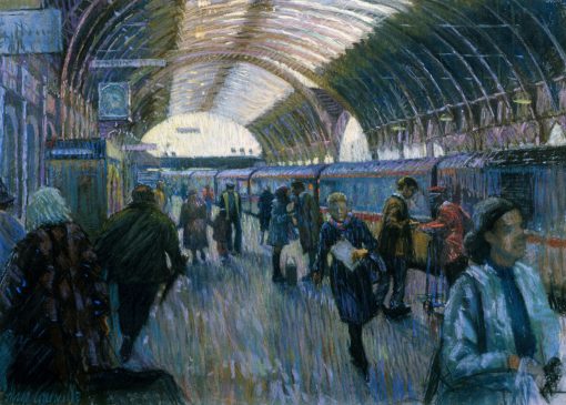 The 3.45 from Paddington (HG13) Pastel 22.5