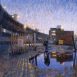 Dusk, Paddington New Yard (HG15) Oil on Canvas 30