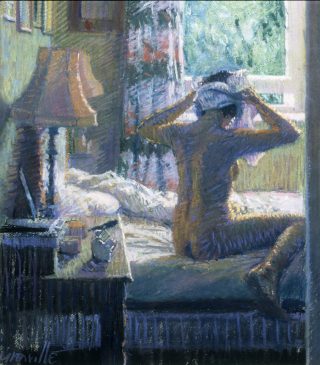 After the Bath (HG2) Pastel 20