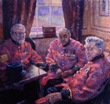 'Nor the Years Condemn' (HG21) Oil on Canvas 30