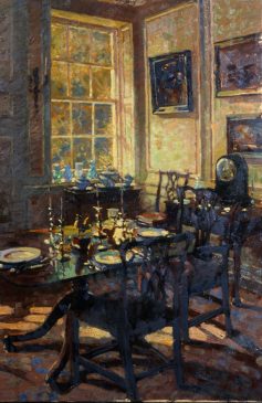 The Dining Room (HG22) Oil on Canvas 30