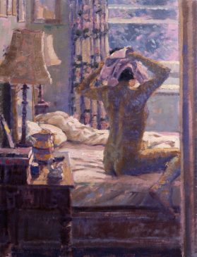 After the Bath (HG23) Oil on Canvas 26