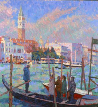 The Traghetto (HG311) Oil on Canvas 32