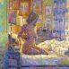 Bedroom Interior, Morning Light (HG313) Oil on Canvas 32
