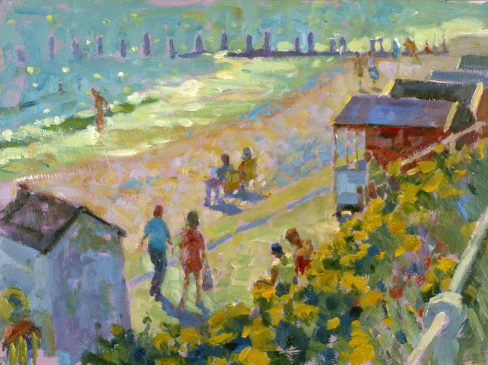 Study for Southwold, July Morning (HG365) Oil on Board 13