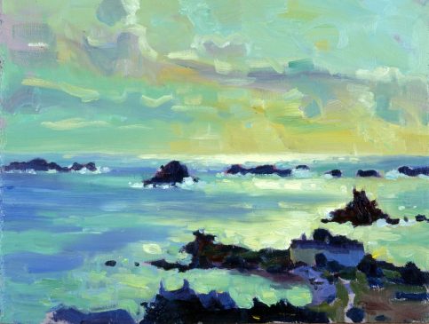 Hell Bay, Late Afternoon (HG389) Oil on Board 12