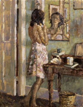 In Reflection (HG4) Oil on Canvas 18