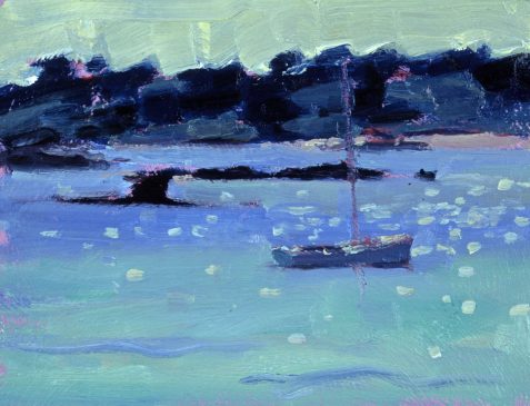 Rushy Point (HG402) Oil on Board 6