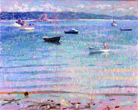 Still Afternoon, Looking Towards St Martin's (HG412) Oil on Canvas 24