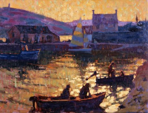 New Grimsby Harbour (HG417) Oil on Canvas 20