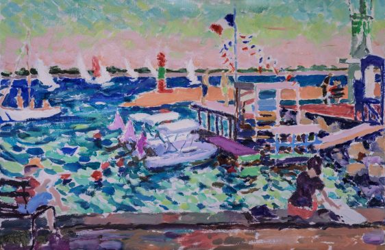 Setting Out to Sea (HG1238) Oil on Canvas 24