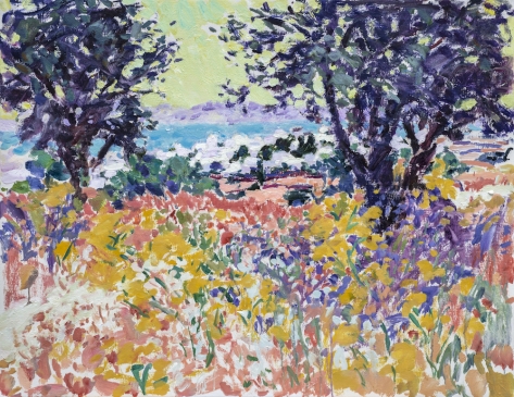 The Path to Apollonia (HG1353) Oil on Canvas 28” x 36”