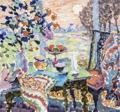 Winter Sun (HG1356) Oil on Canvas 30” x 32”