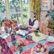 The Last of the Dahlias (HG1359) Oil on Canvas 34” x 42”